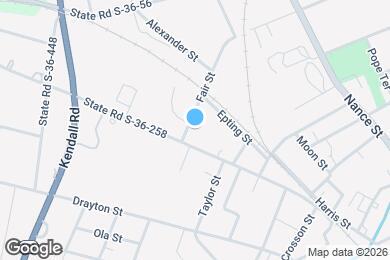 Map image of the property - 708 Fair St