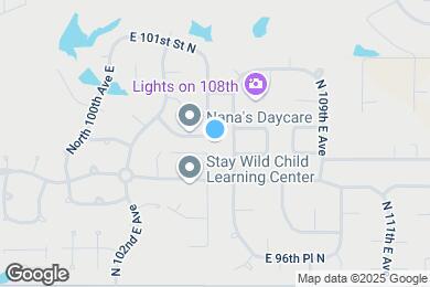 Map image of the property - 10222 E 99th St N