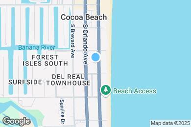 Map image of the property - 250 S Atlantic Ave