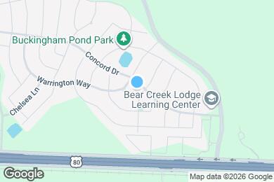 Map image of the property - 1013 Manassas Dr