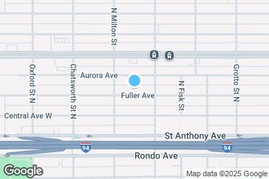 Map image of the property - 889 Fuller Ave