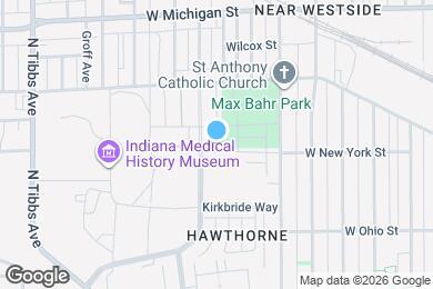 Map image of the property - 2952 W New York St