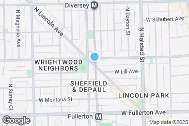 Map image of the property - 2575 N Lincoln Ave