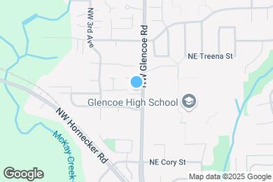 Map image of the property - 2475 NW Glencoe Rd