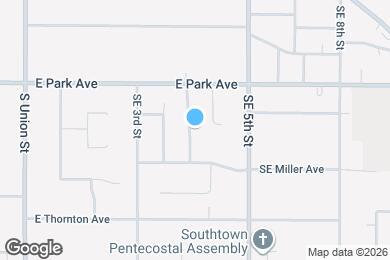 Map image of the property - 3315 SE 4th St