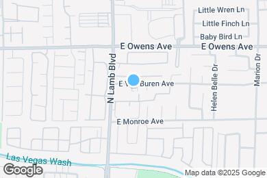 Map image of the property - 4430 E Van Buren Ave