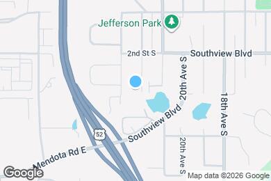 Map image of the property - 258 22nd Ave S