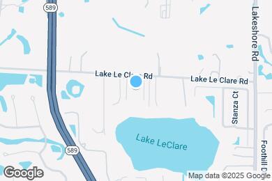 Map image of the property - 5414 Lake Le Clare Rd