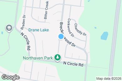 Map image of the property - 5100 Belfast Dr