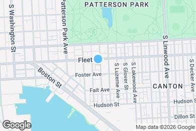 Map image of the property - 608 S Milton Ave