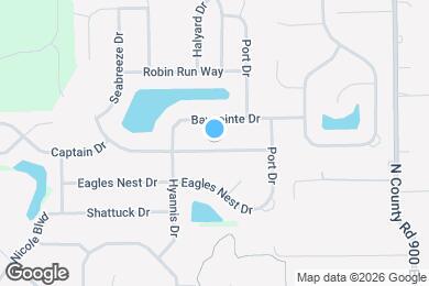 Map image of the property - 8596 Captain Dr