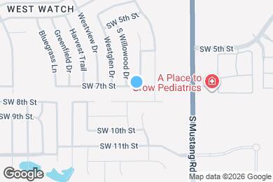 Map image of the property - 11612 SW 7th St