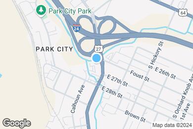 Map image of the property - Siegel Select Chattanooga II