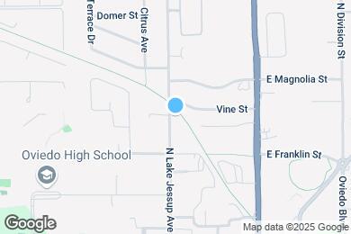 Map image of the property - 340 N Lake Jessup Ave