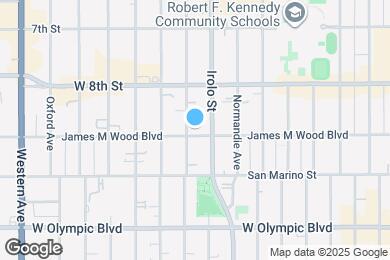 Map image of the property - 860 S Ardmore Ave