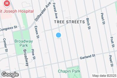 Map image of the property - 184 Forest Ave