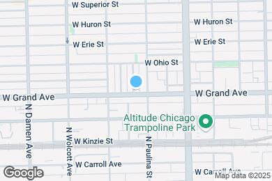 Map image of the property - 505 N Hermitage Ave