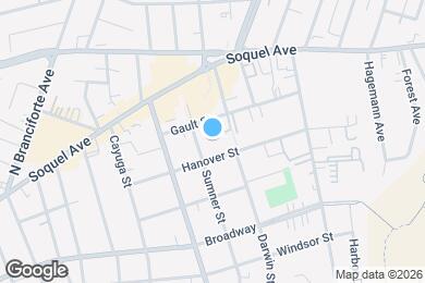 Map image of the property - 711 Hanover St