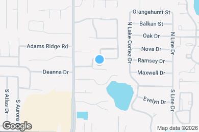 Map image of the property - 23 Patmore Ash Way