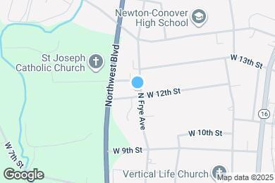 Map image of the property - 600 W 12th St
