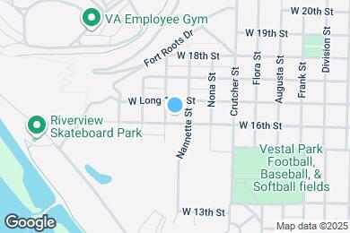 Map image of the property - 2115 W 16th St