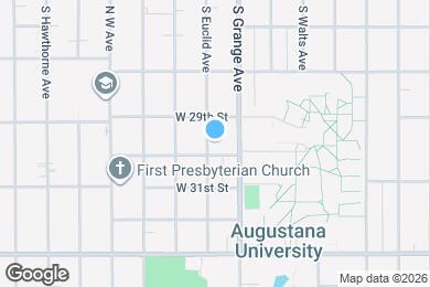 Map image of the property - 2116 S Euclid Ave