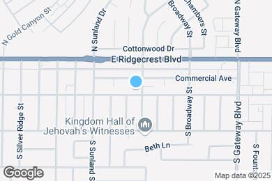 Map image of the property - 608 E California Ave