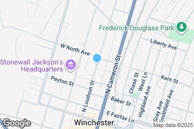 Map image of the property - 446 N Loudoun St