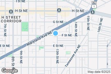 Map image of the property - 1255 F St NE