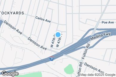 Map image of the property - 3640 W 47th Pl