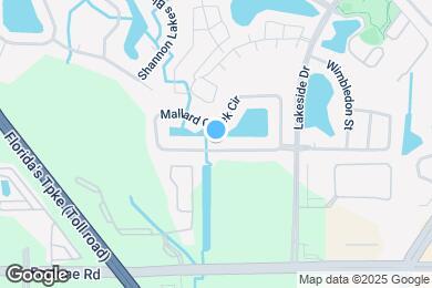 Map image of the property - 2245 Mallard Creek Cir