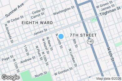 Map image of the property - 609 N Ninth St