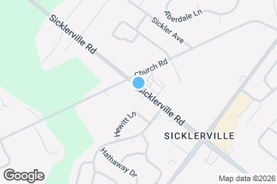 Map image of the property - 425 Sicklerville Rd