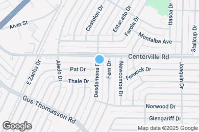 Map image of the property - 10632 Desdemona Dr