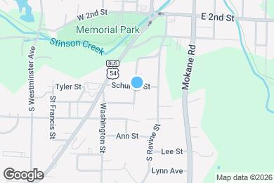 Map image of the property - 100 Schultze St