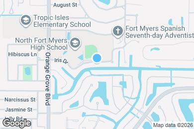 Map image of the property - 893 Iris Dr