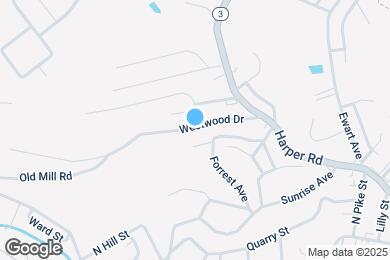 Map image of the property - 134 Westwood Dr