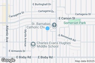 Map image of the property - 3950 Cerritos Ave