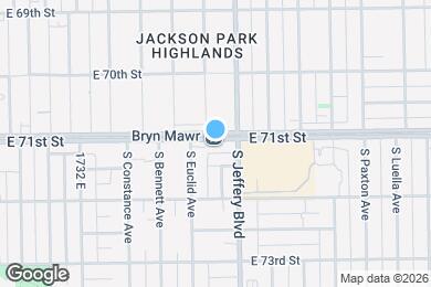 Map image of the property - 1931 E 71st