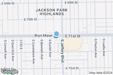 Map image of the property - 1931 E 71st St