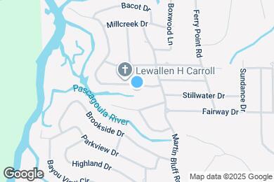 Map image of the property - 8623 Bayou Castelle Dr