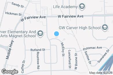 Map image of the property - 3225 McElvy St