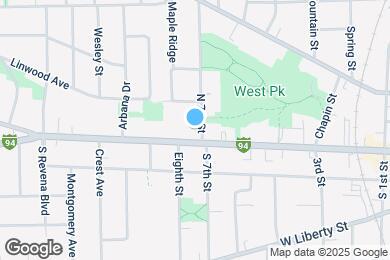 Map image of the property - 111 N 7th St