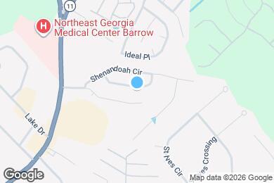 Map image of the property - 517 Shenandoah Ln