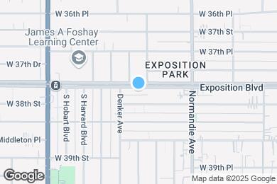 Map image of the property - 1406 Exposition Blvd