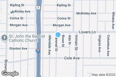 Map image of the property - 879 Hammel St