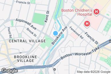 Map image of the property - 551 Brookline Ave