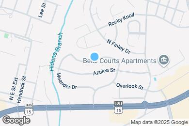 Map image of the property - 501 Barberry St