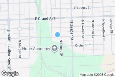 Map image of the property - 1045 E Condit St