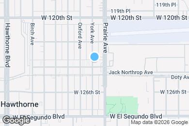 Map image of the property - 12322 York Ave